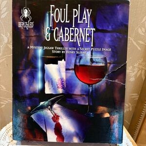 Foul Play & Cabernet Mystery Jigsaw Puzzle